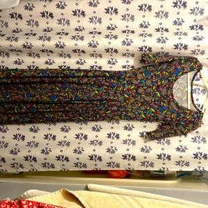 LULAROE Small long maxi dress NWOT